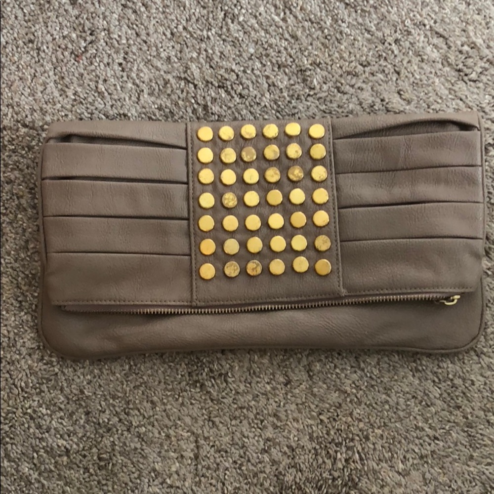 Aldo Clutch with gold chain strap